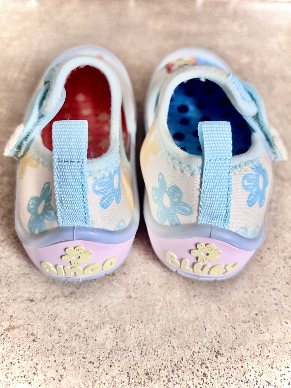 NWOT Bluey Flower Water Shoes – Toddler Girls Size 10 - Picture 6 of 9